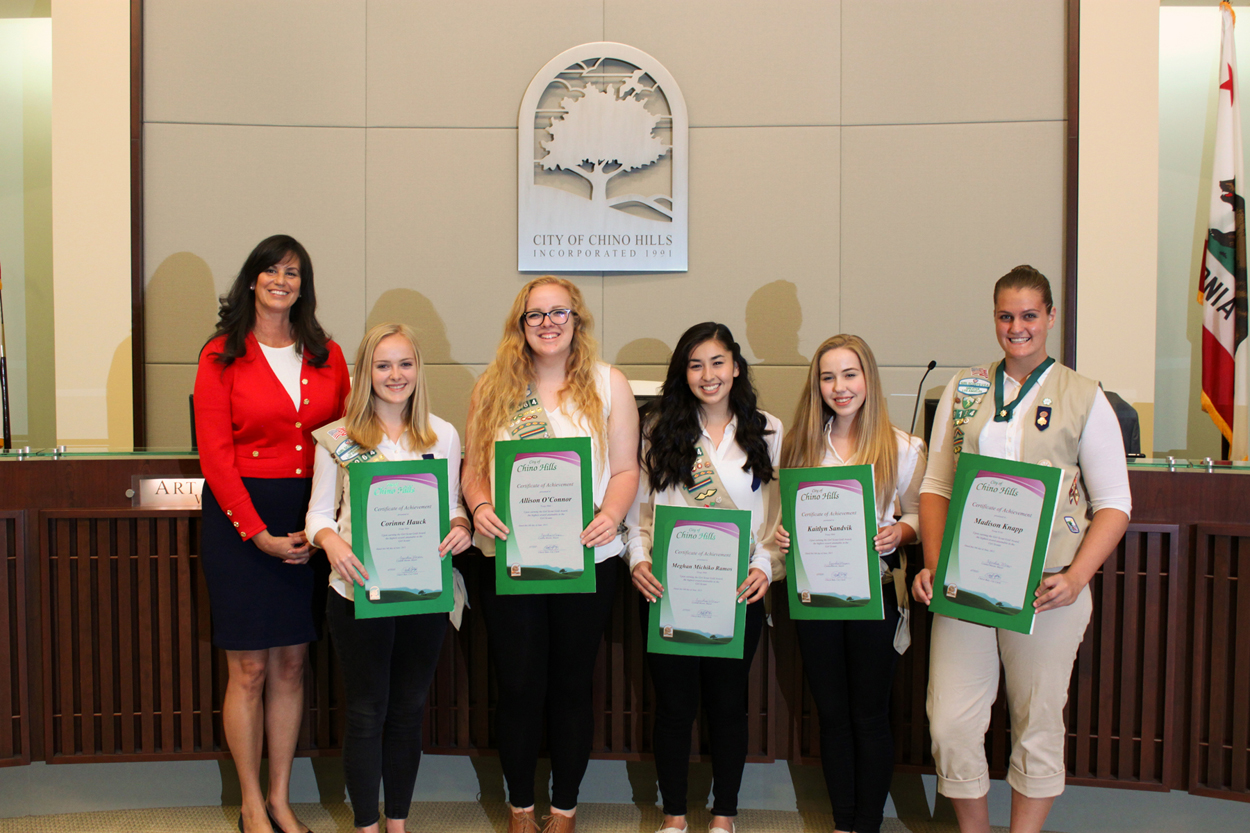 Girl Scouts Troops 3964 and 9134